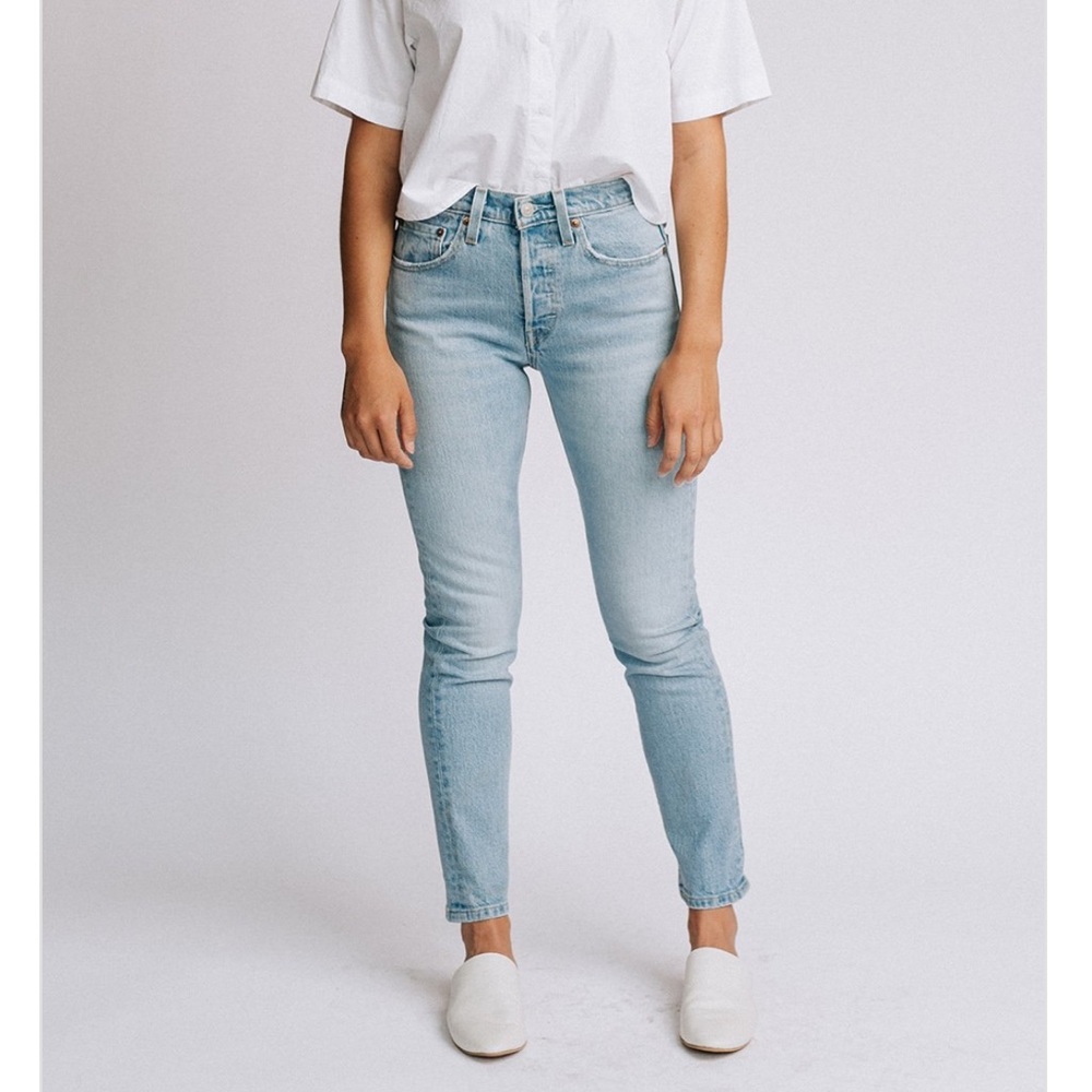 Levi's 501 Skinny in Tango Spice